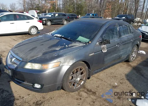 2008 Acura Tl 3.2 z USA, uszkodzony, nr VIN 19UUA66258A045226